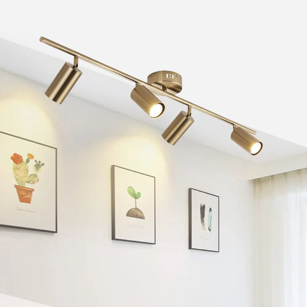 Afralia™ Industrial Ceiling Lights for Living Room - LED Ceiling Lamp for Restaurant