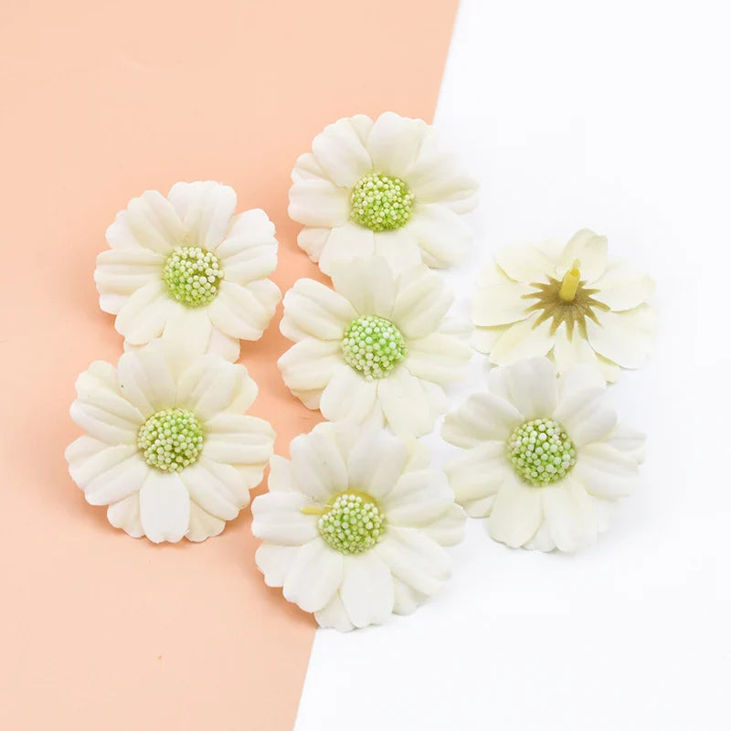 Afralia™ Silk Daisy Artificial Flowers for Scrapbooking and Home Decor