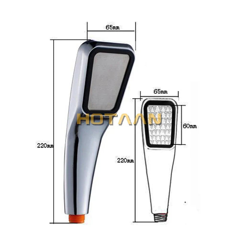 Afralia™ Water Saving Chrome Shower Head Boosts Water Pressure