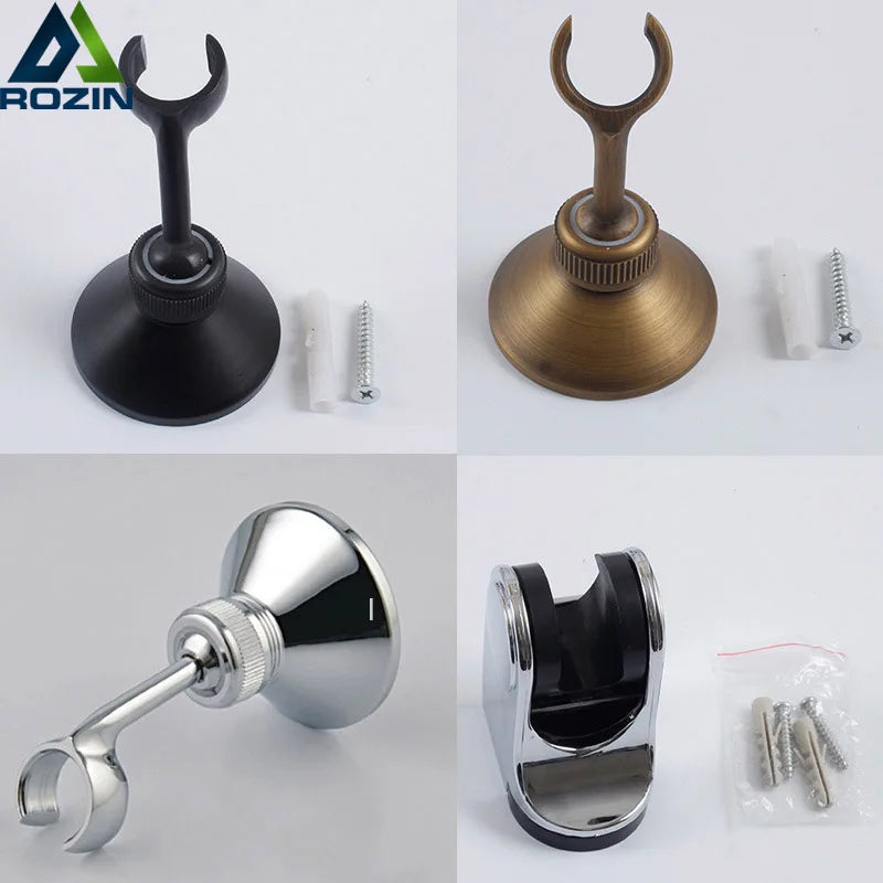 Afralia™ Handshower Bracket Wall Mounted Holder 4-colors Accessory