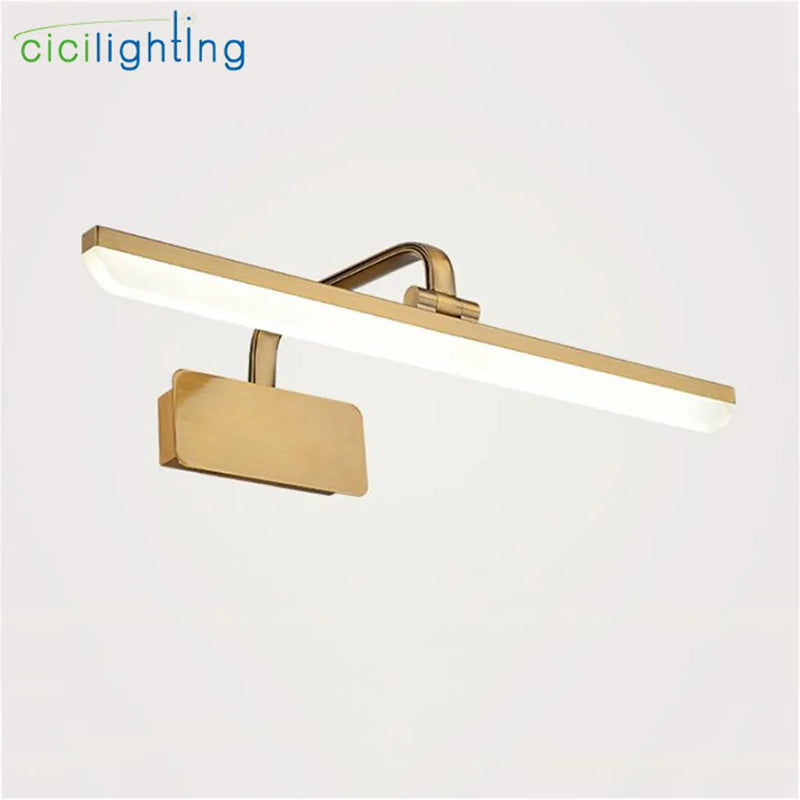 Afralia™ Bronze LED Vanity Lights Modern Bathroom Wall Lamps