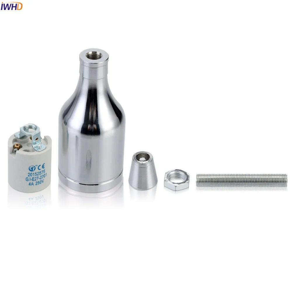 Afralia™ Retro Bottle Vintage E27 Lamp Holder Base Socket - 110-220V Bulb Fitting