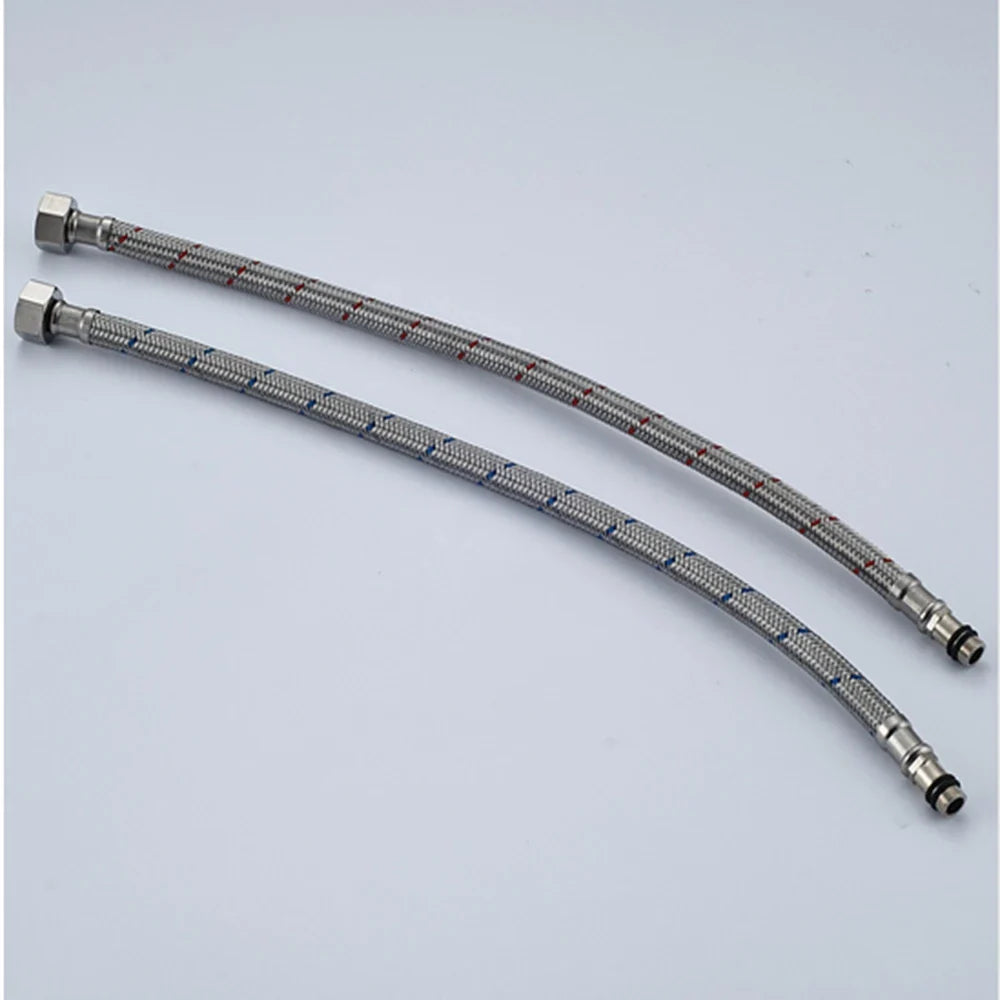 Afralia™ 60cm Stainless Steel Plumbing Hose for Hot and Cold Water