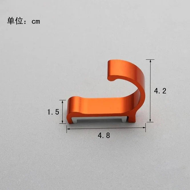 Afralia™ Candy Color Metal Wall Hooks for Towels, Coats & Robes.