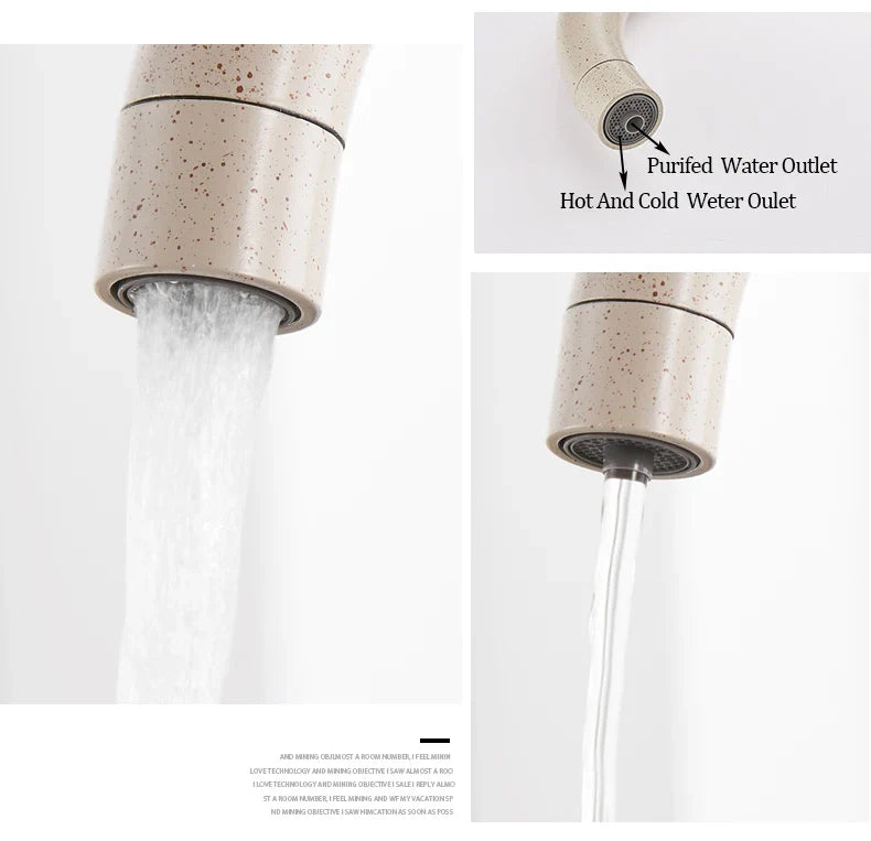 Afralia™ Drinking Water Filter Faucet Kitchen Sink Tap Mixer for Pure, Fresh Water