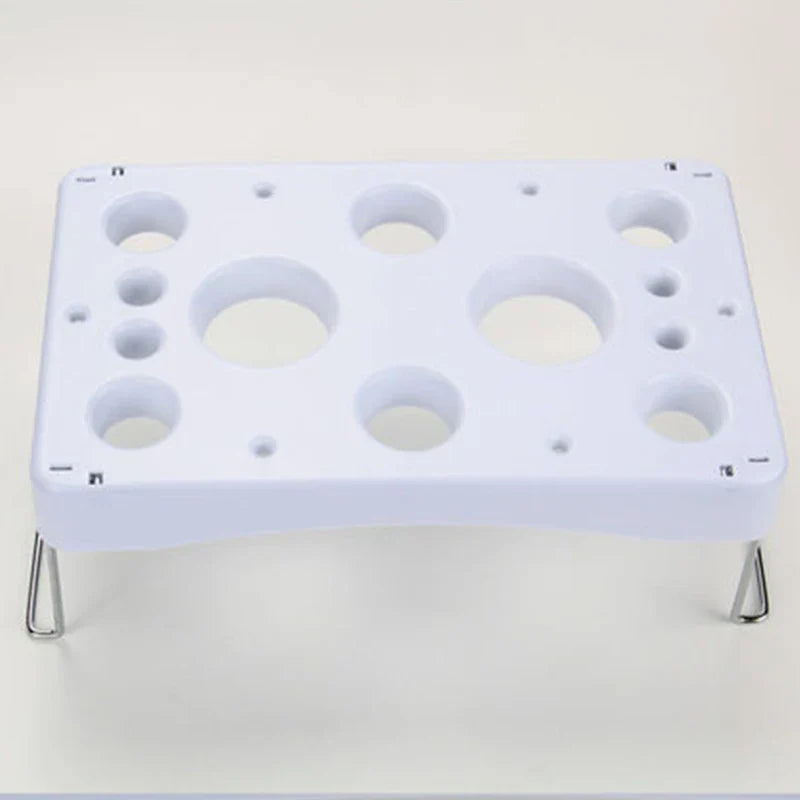 Afralia™ Piping Bag Shelf: Kitchen Pastry Decorating Tip Bags Stand