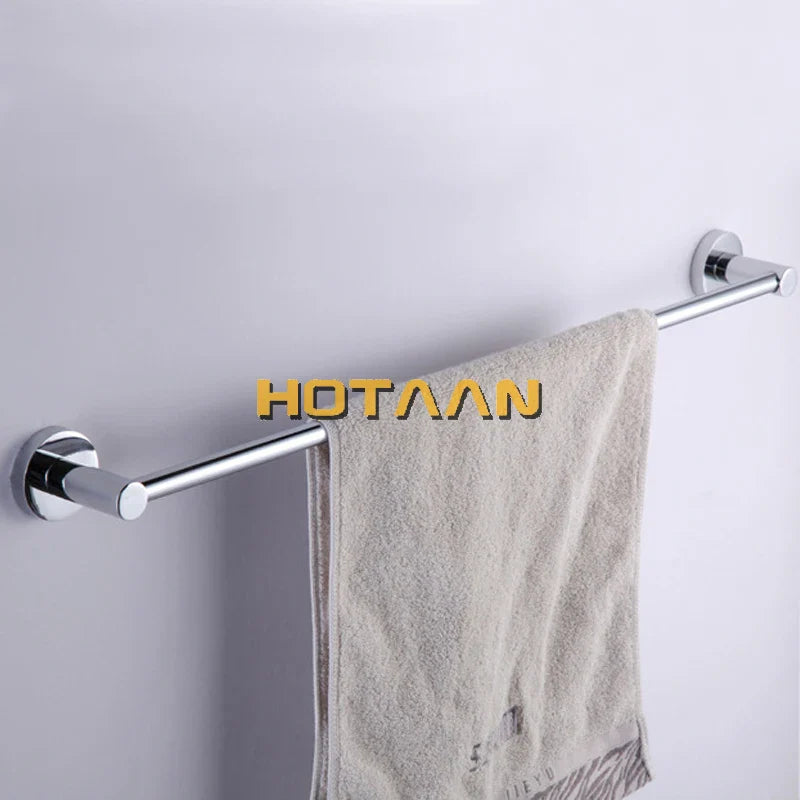 Afralia™ Stainless Steel Single Towel Bar Holder, High Quality 304# Towel Rail
