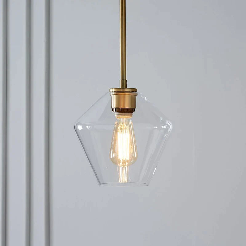 Afralia™ Glass Pendant Lights Set for Living Room, Bedroom, and Bar - Nordic Minimalist Design