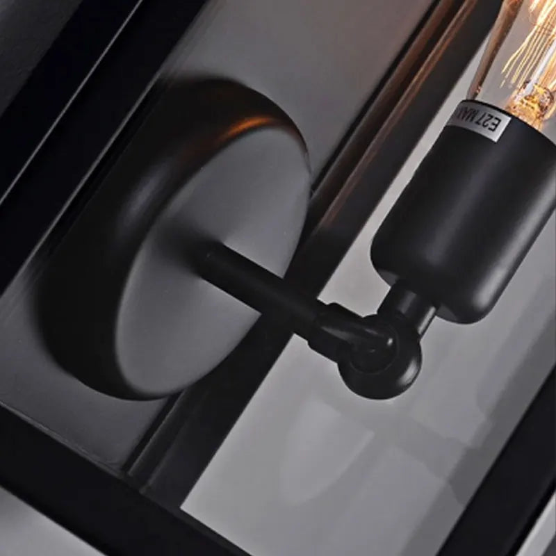 Afralia™ Vintage Loft Bedside Wall Sconce Light - E27 Retro Pub Cafe Lamp