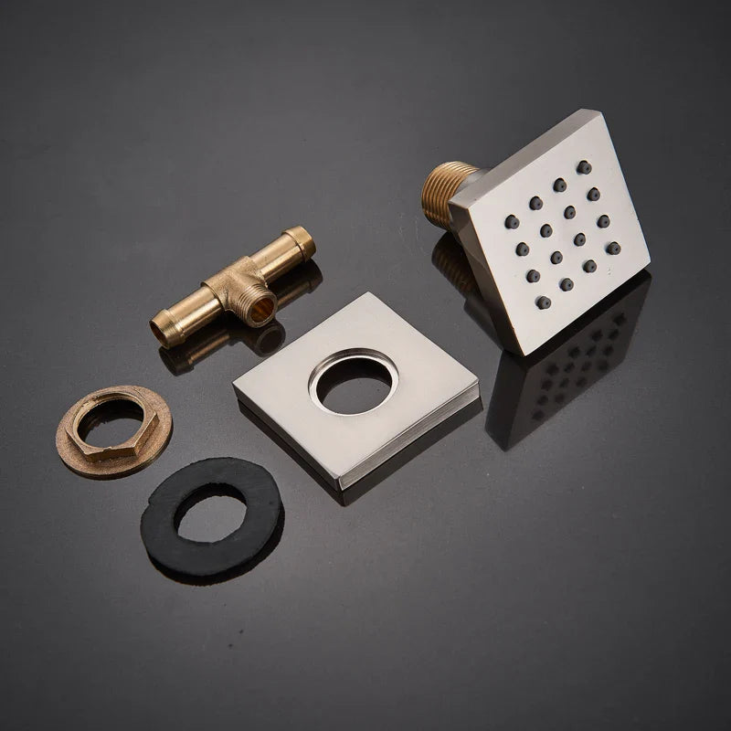 Afralia™ 6-Piece Body Shower Massage Jets for Bathroom SPA Experience