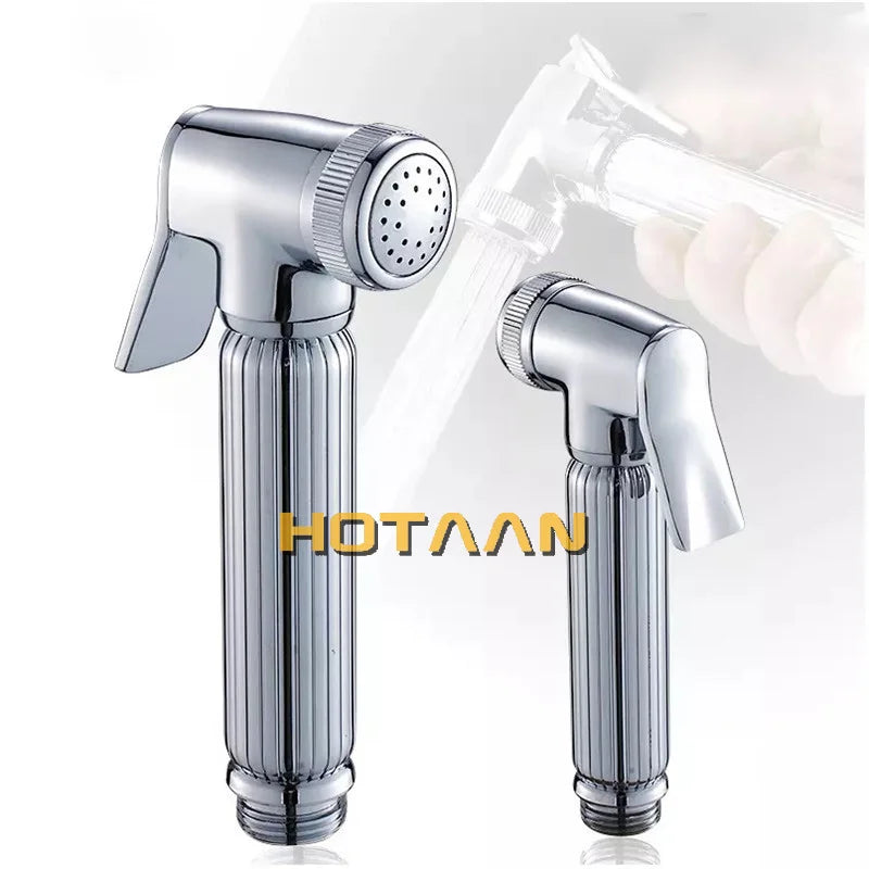 Afralia™ Chrome Bidet Faucet: Portable Hygienic Muslim Shower Sprayer & Toilet Mixer