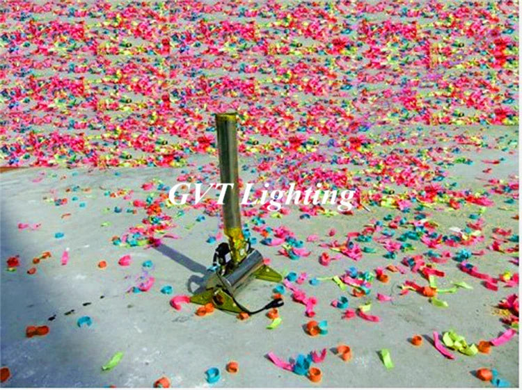 Afralia™ Remote Control Confetti Cannon Machine Set for Event Party DJ Wedding Show