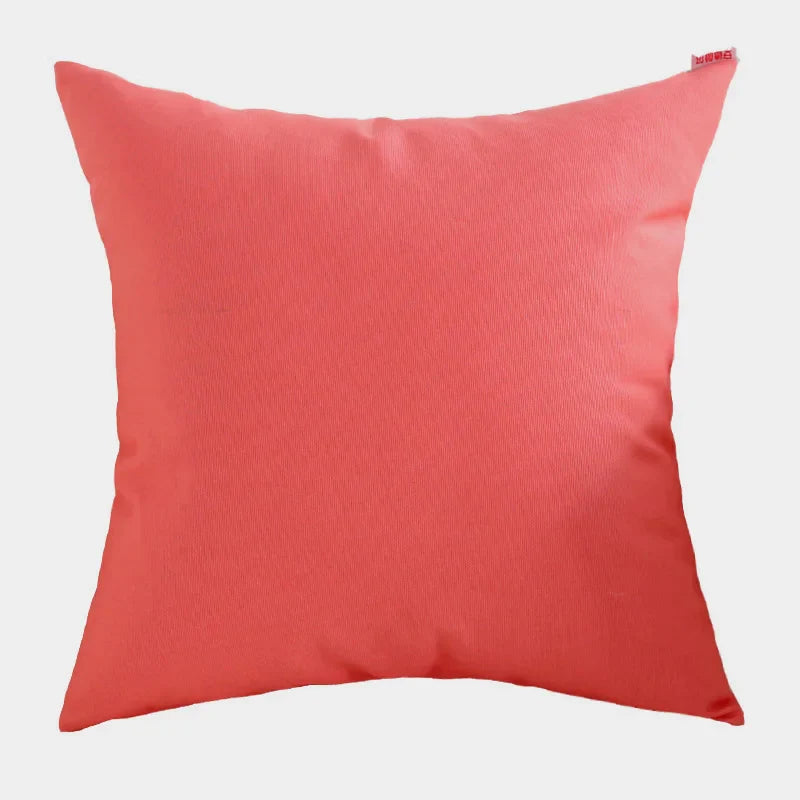 Afralia™ Jelly Color Canvas Pillow Covers in Various Sizes