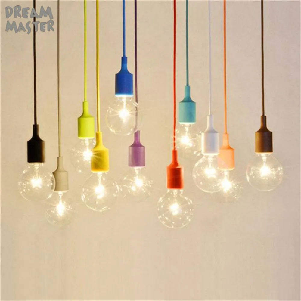 Colorful DIY Pendant Lights Modern Design by Afralia™ - Industrial Decor Hanging Lamps