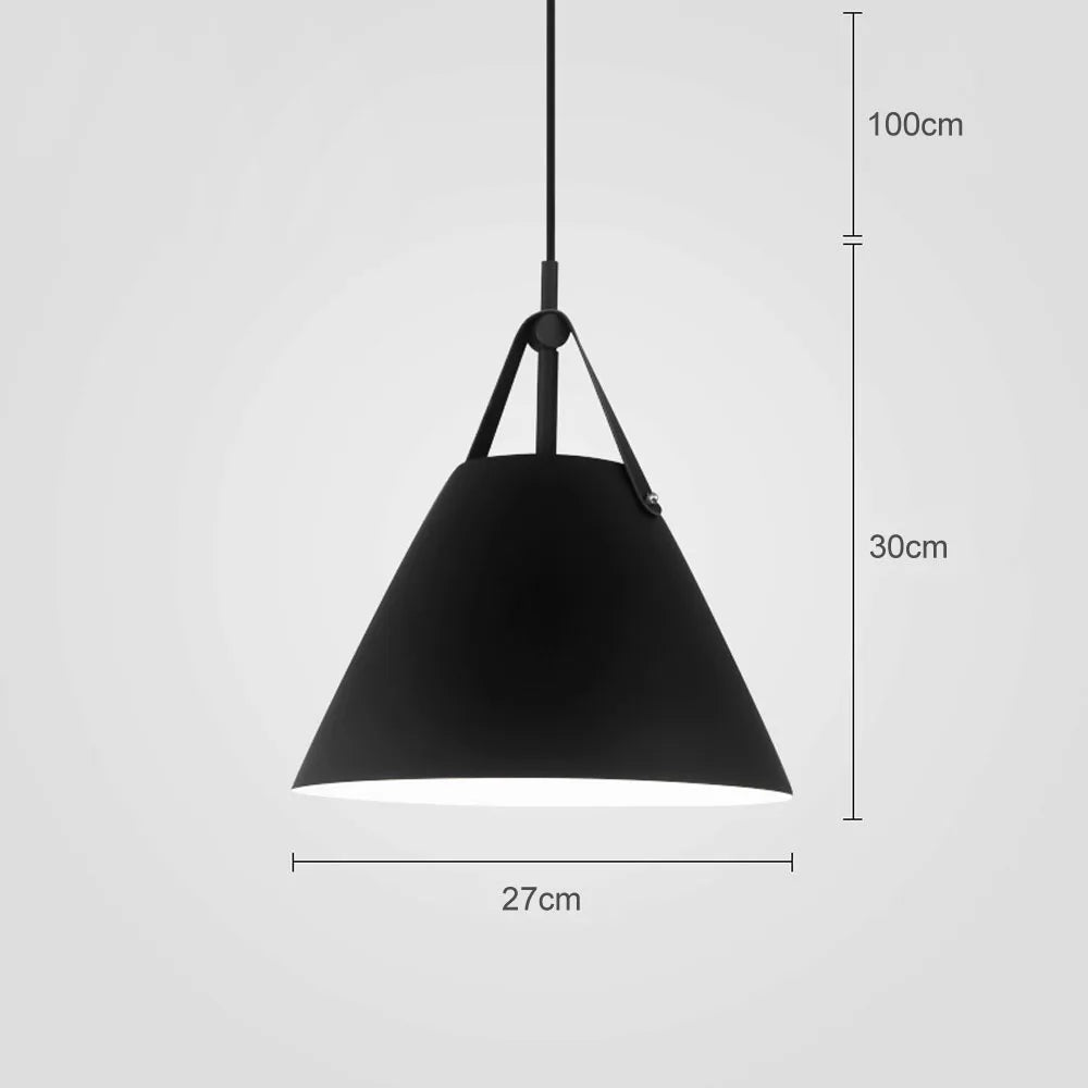 Afralia™ Nordic LED Pendant Lights for Home Dining Room, Single-Three Heads Lamps
