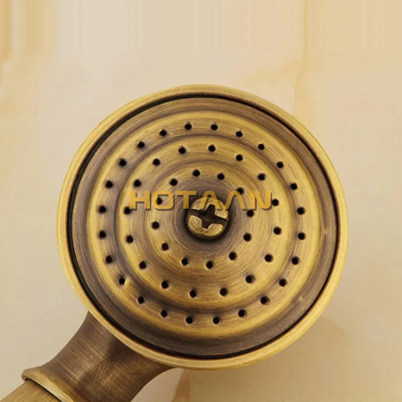 Afralia™ Brass Hand Shower Set with 1.5M Hose Pipe