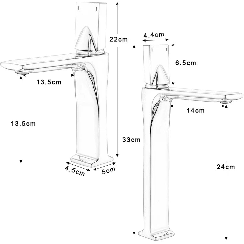 Afralia™ Matte Black Bathroom Basin Faucet Hot Cold Mixer Tap Chrome Brass Sink Crane