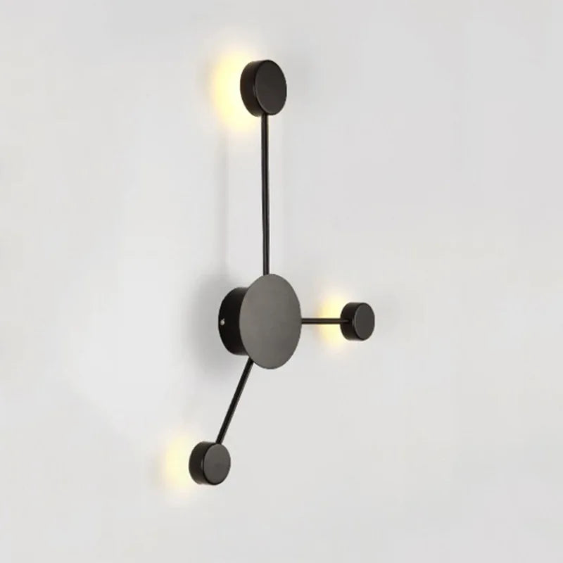 Afralia™ Geometry LED Wall Light for Living Room Bedroom Decor