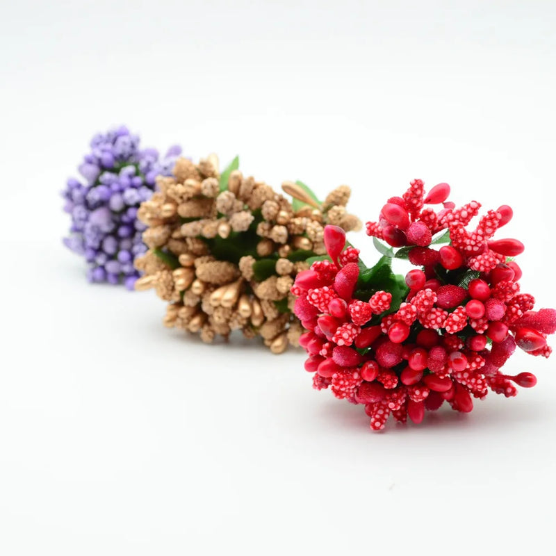 Afralia™ Artificial Stamen Flowers for Home Wedding DIY Decor