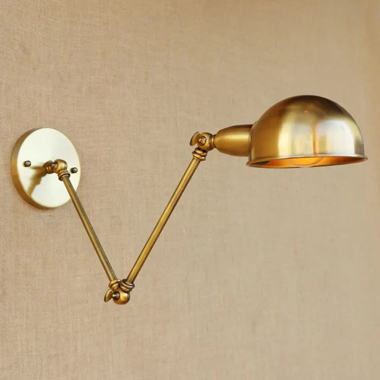 Afralia™ Adjustable Long Arm Wall Light: Loft Industrial Vintage Sconce Luminaria