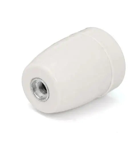 Afralia™ Ceramic E27 Socket Bulb Holder Vintage Fitting Base UL CE