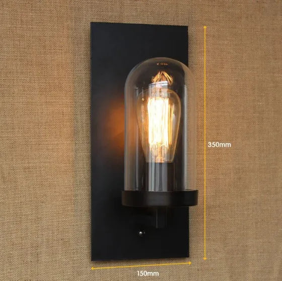 Afralia™ Industrial Edison Vintage Wall Sconce Light - Retro Loft Style
