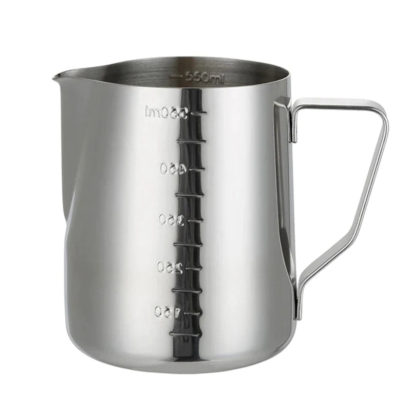 Afralia™ Milk Frother Set: Pitcher & Electric Foam Maker for Latte/Cappuccino
