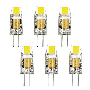 Afralia™ Mini LED G4 Bulb COB 80LM 10PCS - Replace Halogen Chandeliers