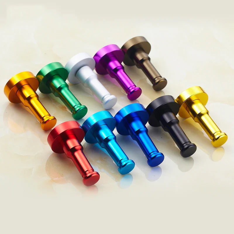 Afralia™ Space Aluminum Multi-color Towel Hook for Bathroom Kitchen HJ-0726