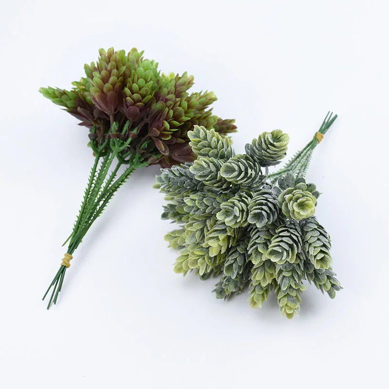 Afralia™ Pineapple Grass: Artificial Plant Christmas Decoration for Home, Wedding, Brooch, Needlework