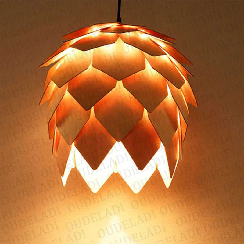 Afralia™ Handmade Smart Puzzle Pendant Lights for Home, Restaurant, and Cafe