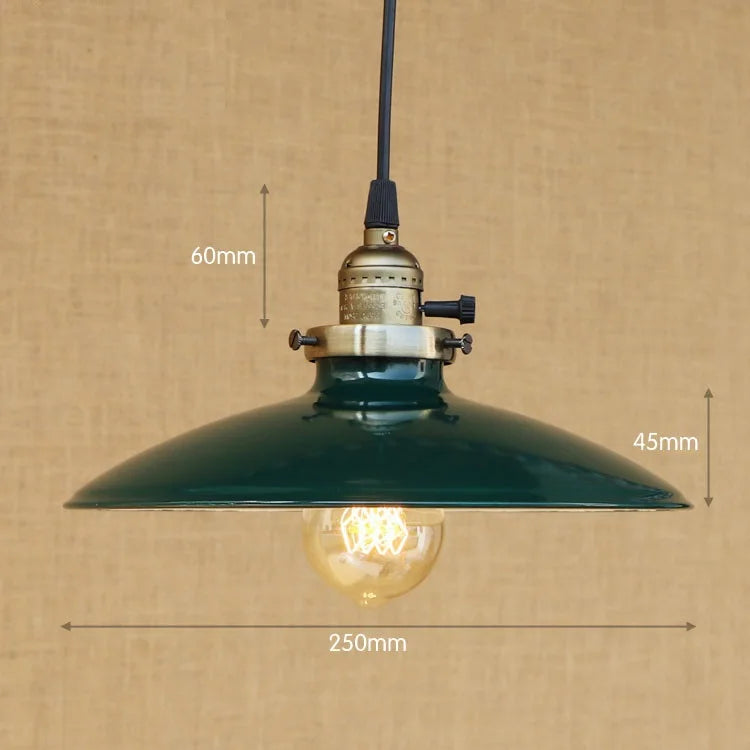 Afralia™ Vintage Pendant Light | Retro Home Lighting Fixture for Dinning Room | Edison Style Fixture