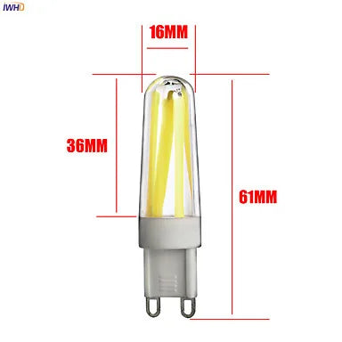 Afralia™ Dimmable COB LED Bulb 240LM Bi-pin Lamp Warm White/Cool White 110v-220v