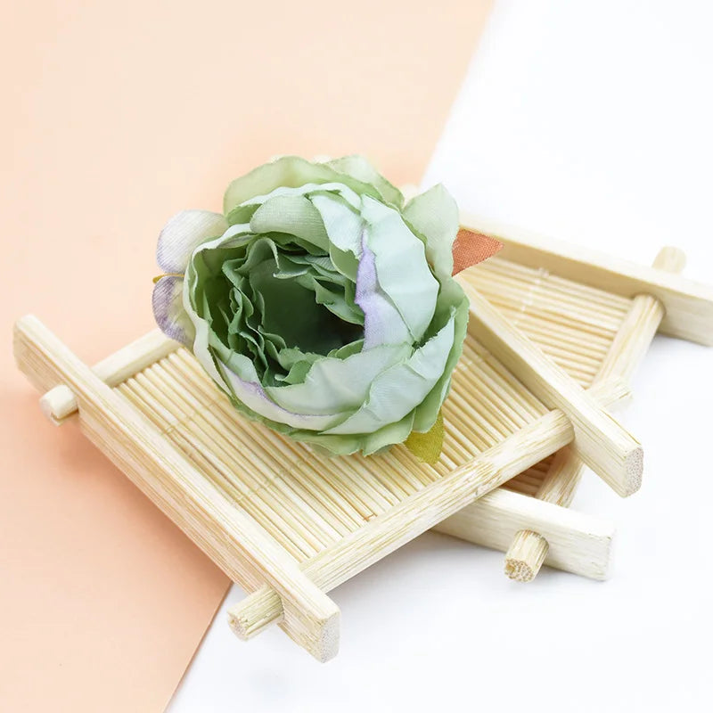 Silk Peony Flowers for Home Decor & DIY Projects by Afralia™