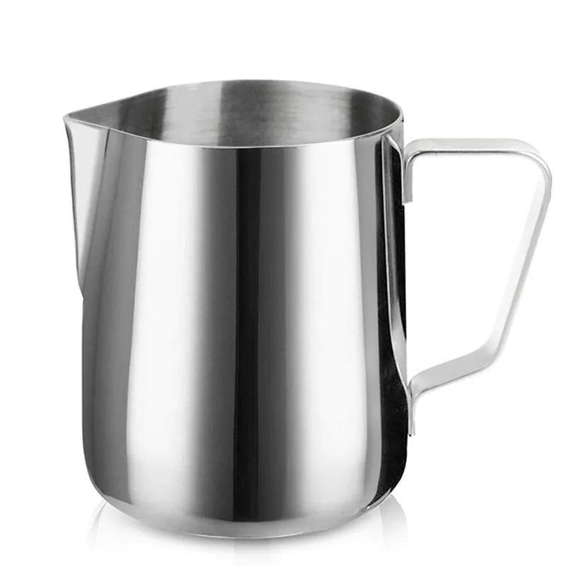 Afralia™ Stainless Steel Milk Frothing Pitcher for Coffee Latte Cappuccino Barista