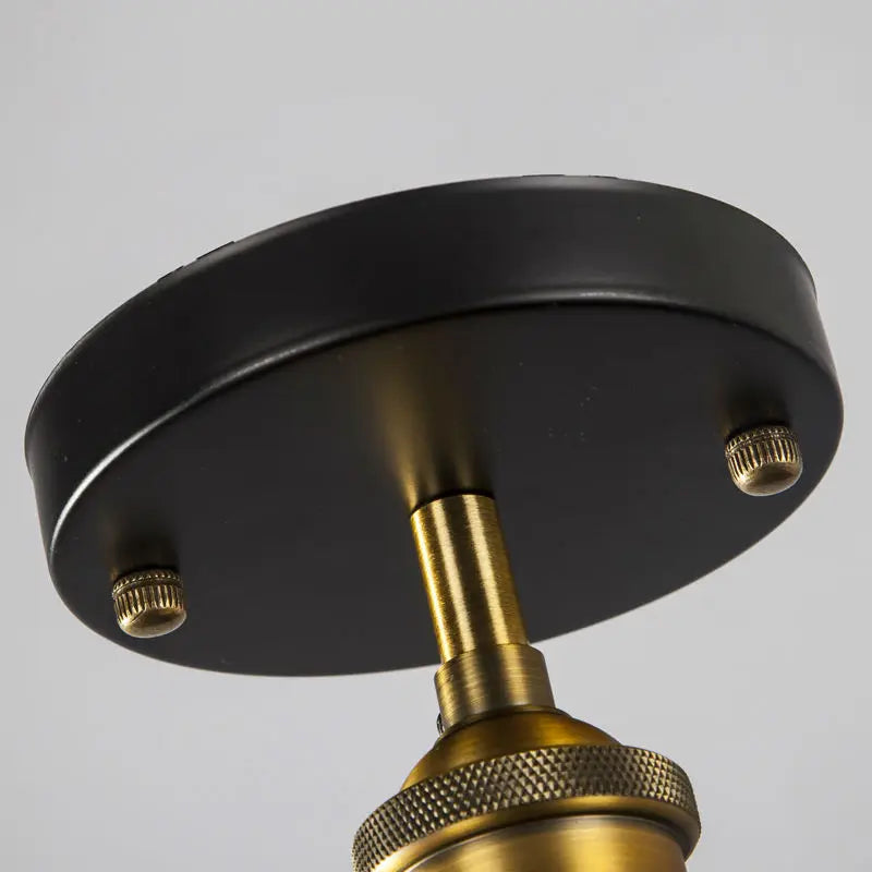 Afralia™ American Copper Ceiling Lamp | Simple Country Style Home Lighting