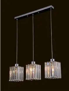 Afralia™ Crystal Pendant LED Chandelier for Dinning Room Home Decor
