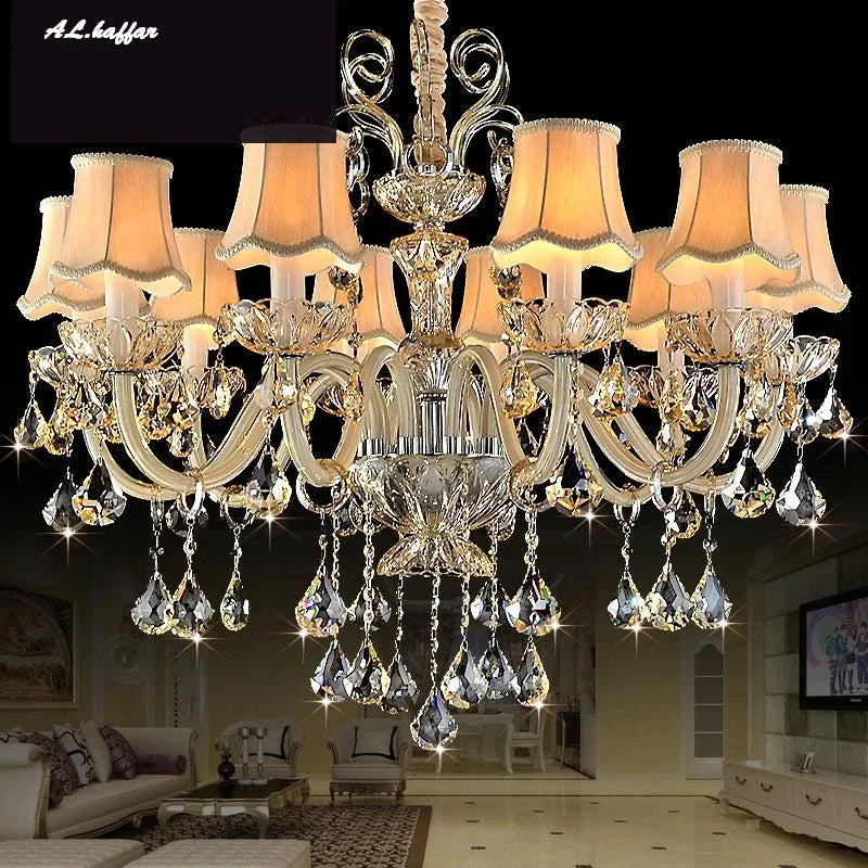 Afralia™ Crystal Chandelier Light Fixtures for Modern Luxury Living and Bedrooms