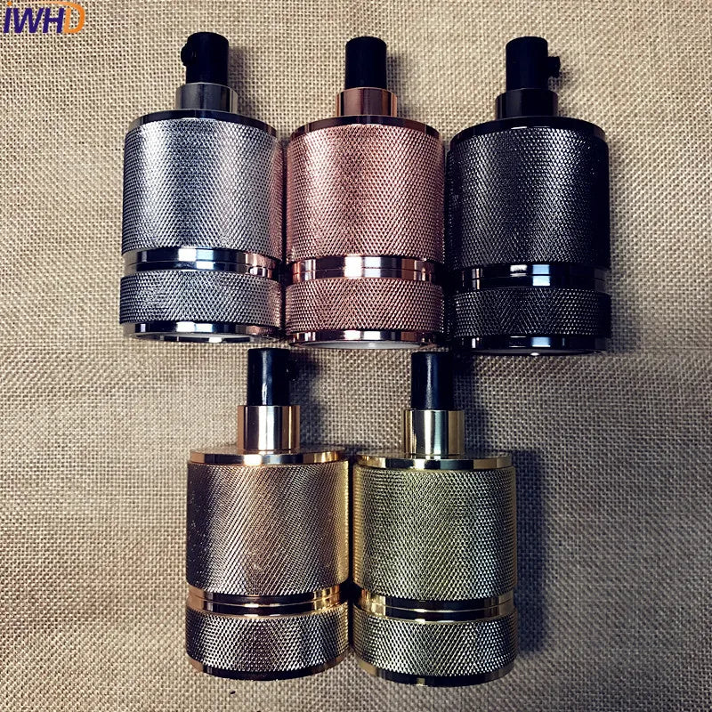 Afralia™ Retro Vintage E27 Lamp Holder for Industrial Pendant Light