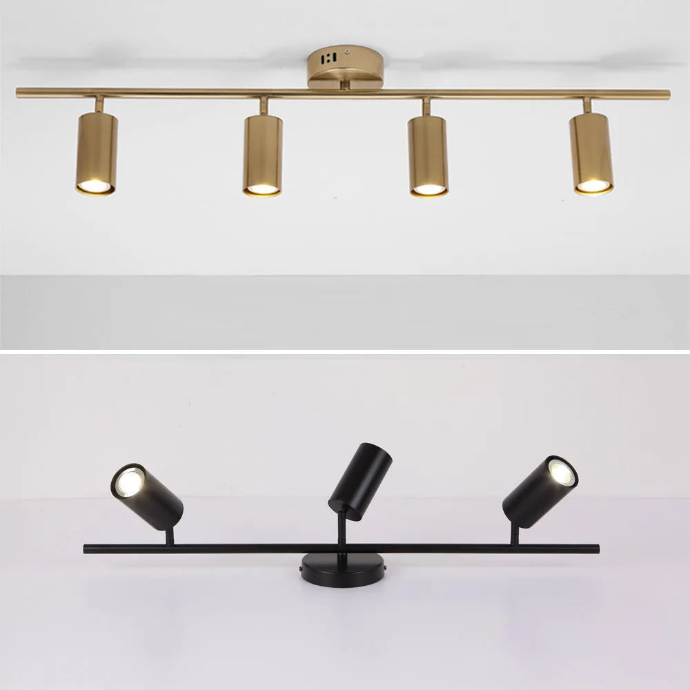 Afralia™ Industrial Ceiling Lights for Living Room - LED Ceiling Lamp for Restaurant