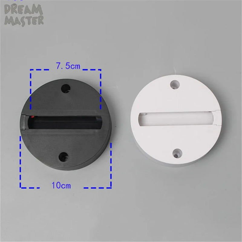 Afralia™ Surface Mount Track Light Adapter | Black/White Mini Track Base for Ceiling Light