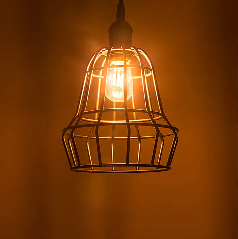 Afralia™ Vintage LED Filament Bulb Dimmable ST45 E27 Base 1W 3W Warm White Retro Light