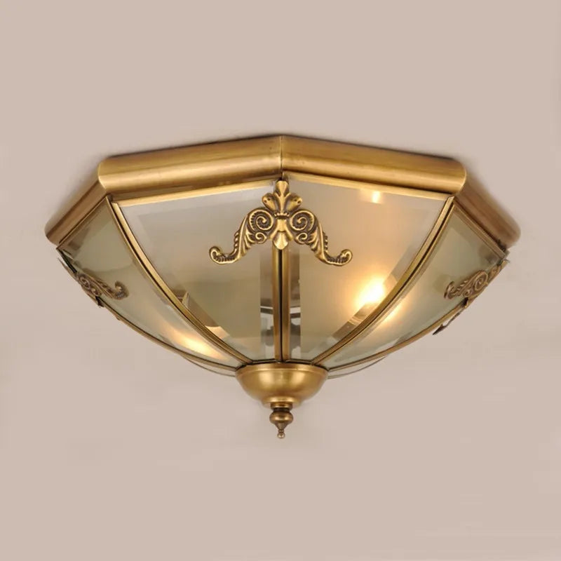 Afralia™ Copper Ceiling Light for Balcony, Garage, Staircase & Storage Room