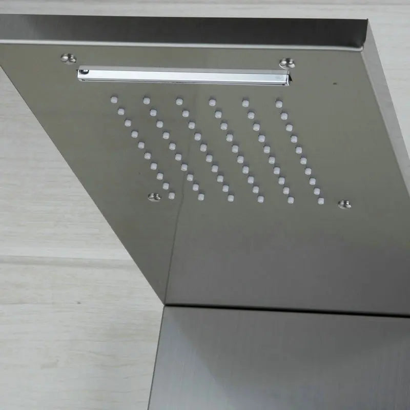 Afralia™ Brass Shower Column with Hand Shower & Tub Spout Massage System