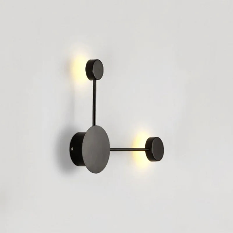 Afralia™ Geometry LED Wall Light for Living Room Bedroom Decor
