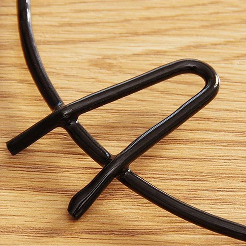 Afralia™ Round Milk Pot Holder Rack for Gas Stove - Anti-skid Kitchen Accessory