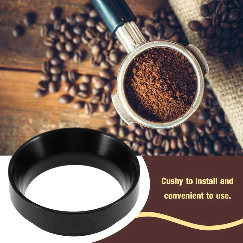 Afralia™ Espresso Dosing Ring - Portafilter Coffee Filter Catcher,  Barista Tool