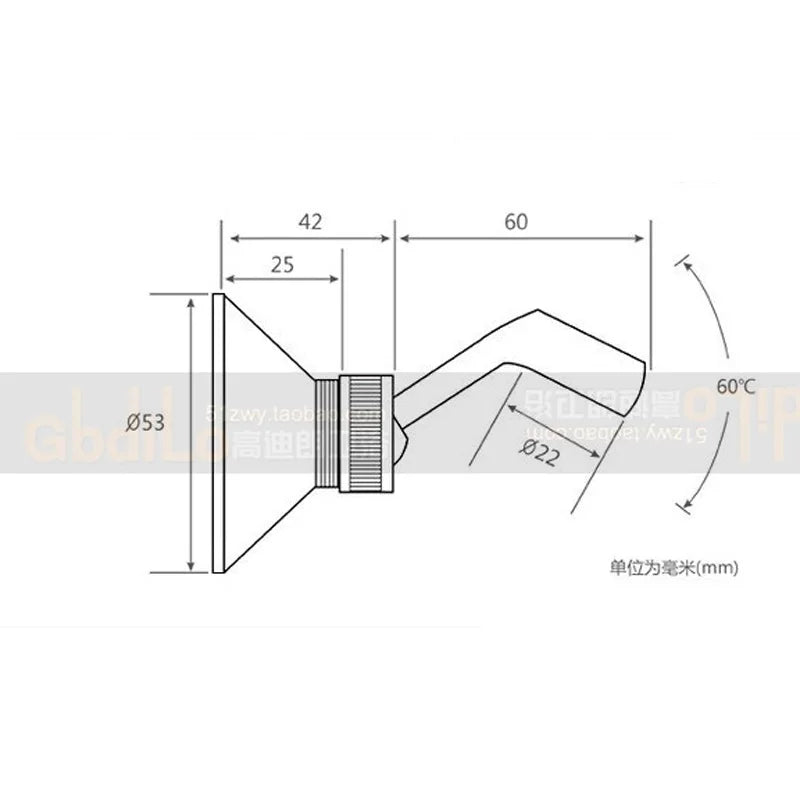 Afralia™ Brass Handheld Shower Holder Bracket, Chrome Finish, Wall Mounted, Adjustable Angle