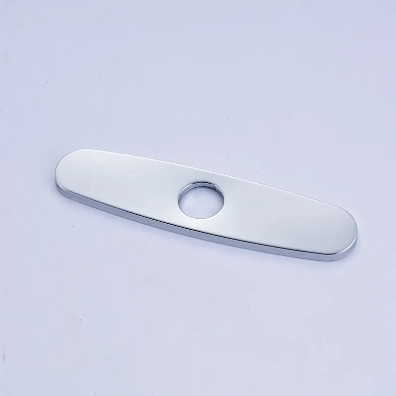 Afralia™ 9.6-Inch Kitchen Sink Faucet Hole Cover Deck Plate Kitchen Bathroom Accessory