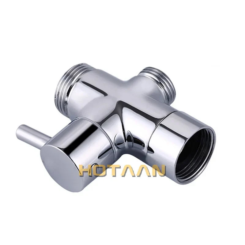 Afralia™ Brass 1/2" Shattaf Sprayer Diverter for Bathroom Faucet - YT-5128